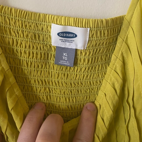 NWT Old Navy sundress - yellow size XL - Picture 3 of 6